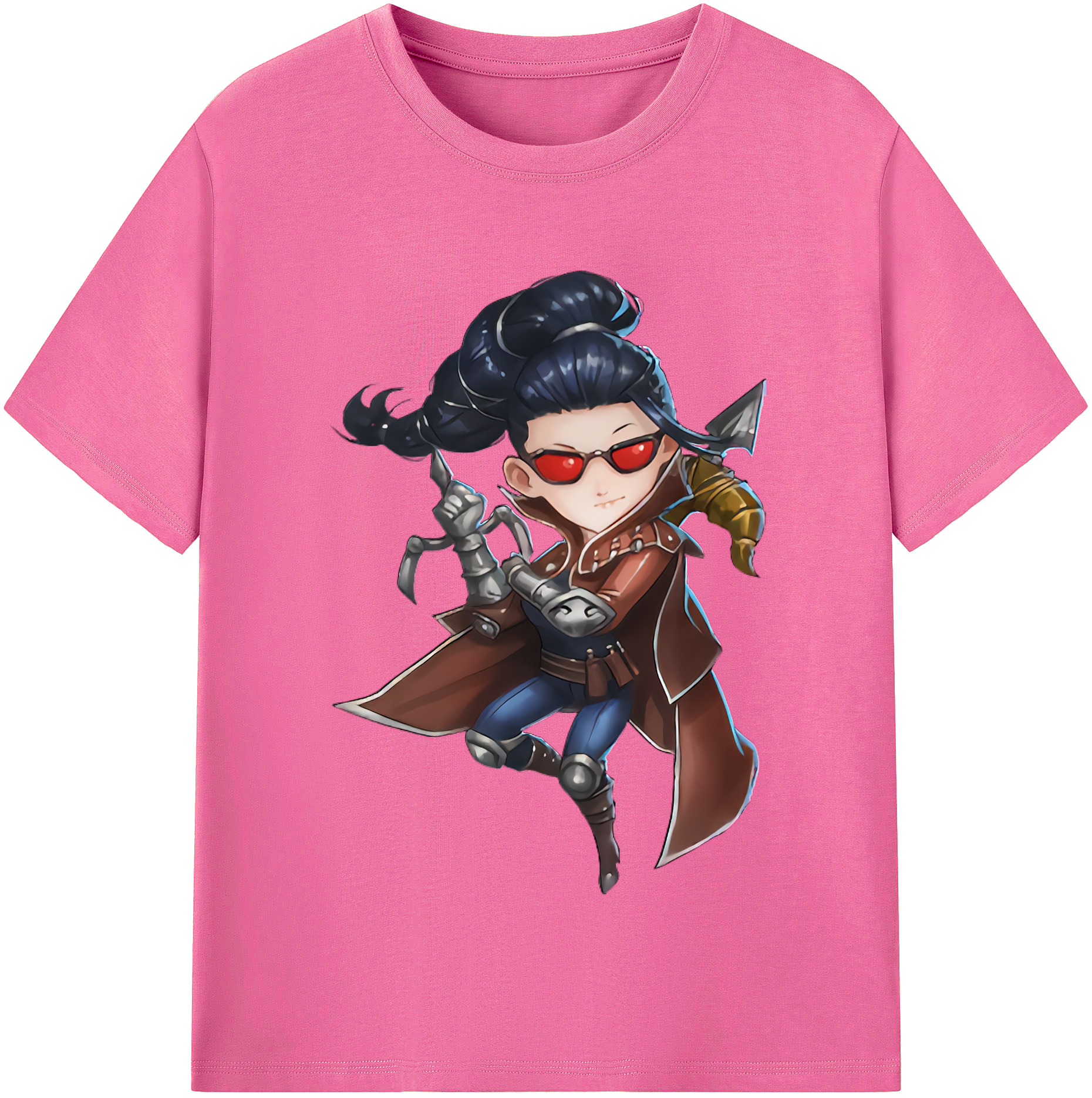 （画像用） リーグ・オブ・レジェンド League of Legends LOL レディースカジュアルプリントTシャツ（綿100％）